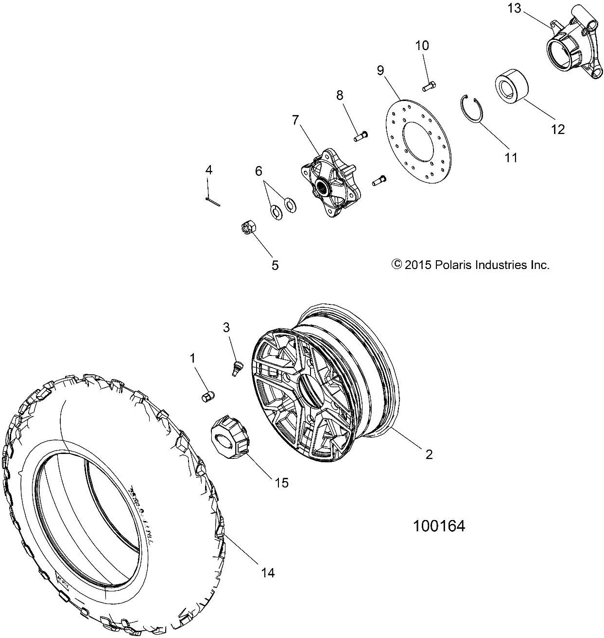 25X10 12 Tire N87863