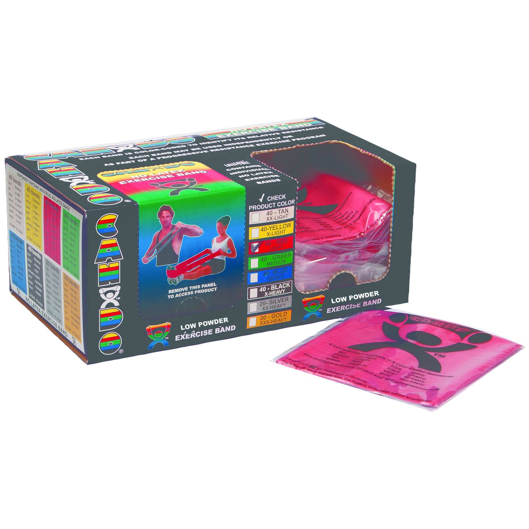 Green Medium Exercise Band - Box of 40 A8468