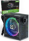 650 Watt 80+ Bronze Black PC Power Supply D6027