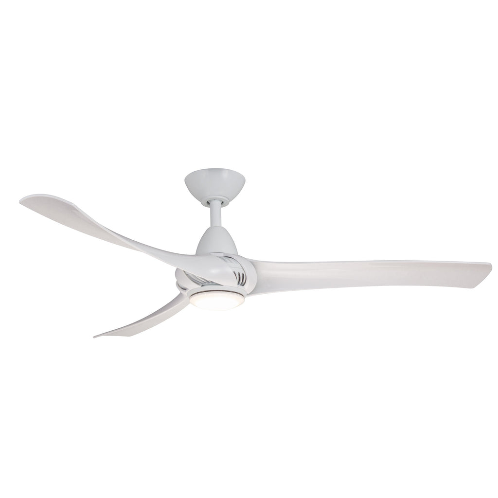 Matte Black LED Ceiling Fan with Remote Control P7150