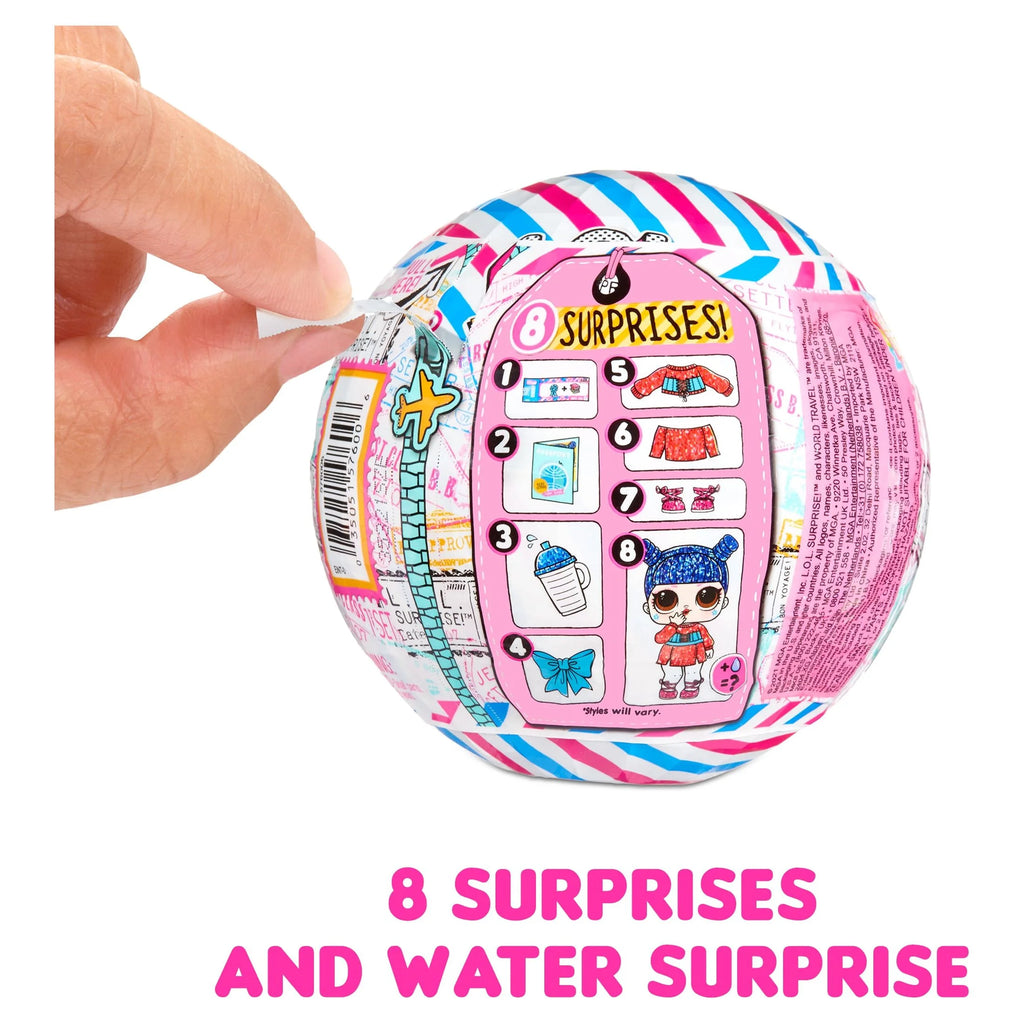 LOL Surprise Dolls with 8 Surprises Including Doll, Fashions, and Travel Themed Accessories H53659
