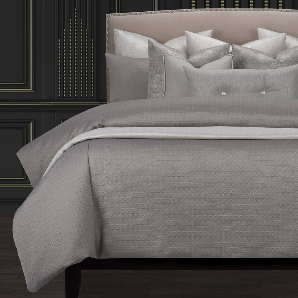 White Twin Luxury Bedding Set F13639