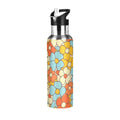20 oz Insulated Stainless Steel Water Bottle with Straw Lid X82020