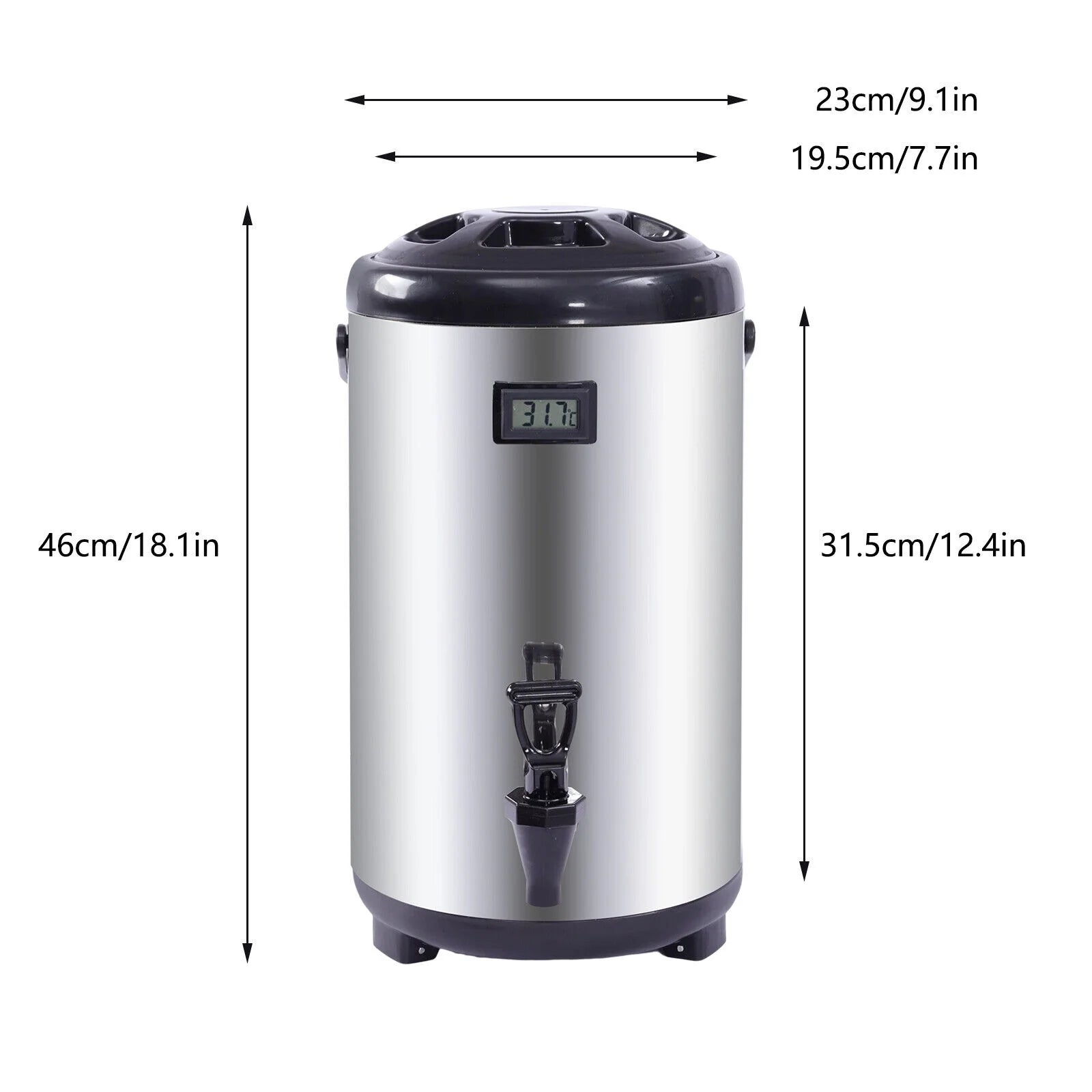 12L Insulated Thermal Beverage Dispenser D94785