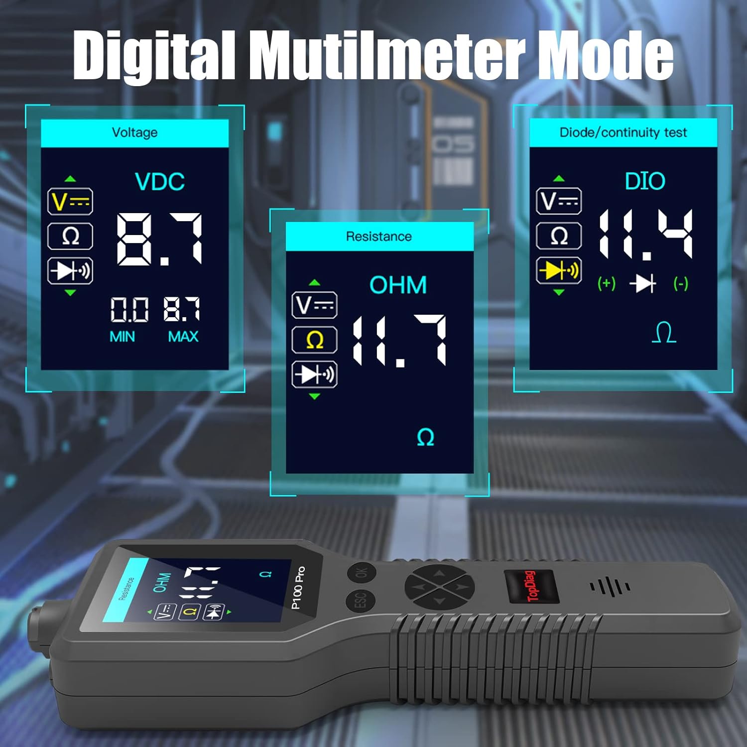 9~30V Circuit Tester with Two LED Lights P92280