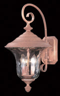3-Light Siena Bronze Exterior Wall Mount T336