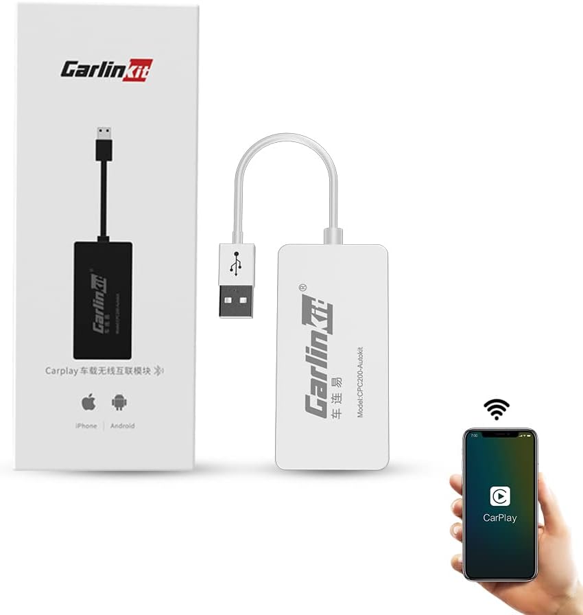 Wireless CarPlay Adapter Android Auto USB Dongle Pack of 2 U390
