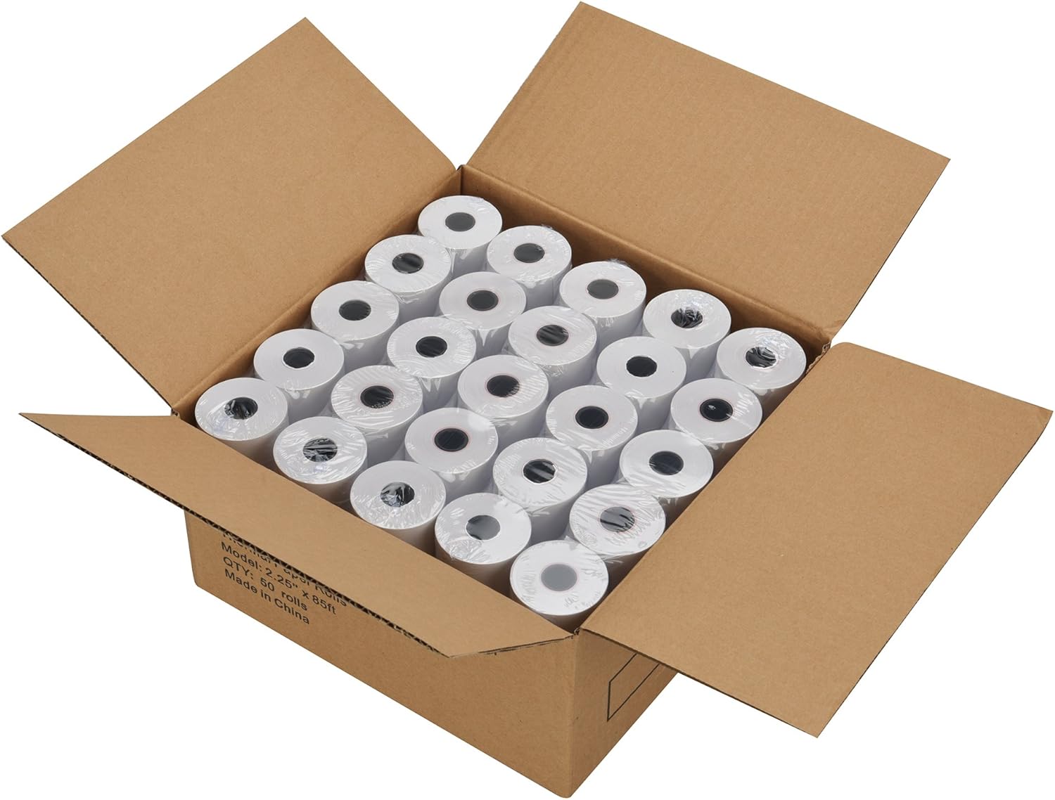 2 1/4inch 85ft Thermal Receipt Paper 50 Rolls F295