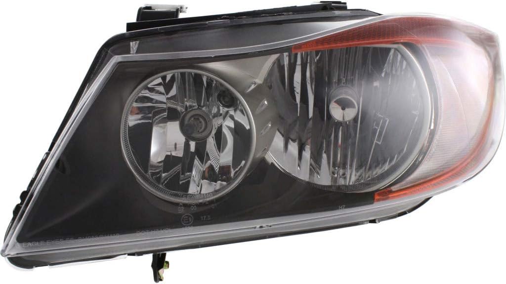 BMW 325i Headlight 2006 Driver Side Halogen W8455