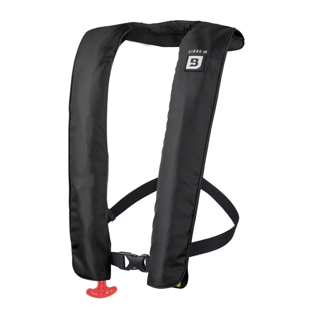 Inflatable Automatic Life Jacket USCG Approved PFD Black N659662