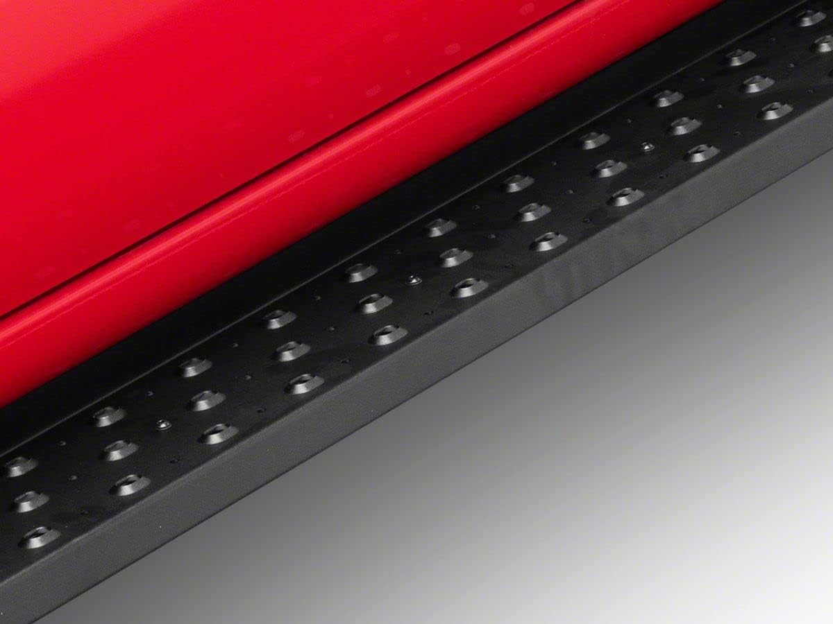 Black Steel Running Boards C59039