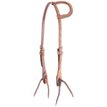 Natural Roughout Slip Ear Headstall O1355