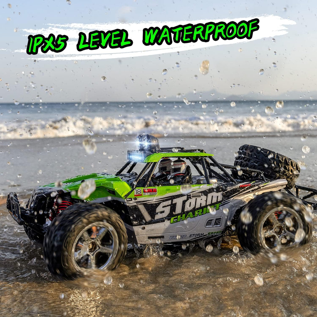 1:10 Scale 4WD RC Truck with 2 Rechargeable Batteries T21484