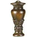 2.5 in. Light Brown Resin Urn Finial A407318