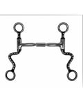 Black Steel 7 Shank Comfort Snaffle D4432