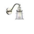 Small Canton 1 Light Sconce in Brushed Satin Nickel K17329