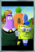 Spongebob American Gothic Wall Poster Multicolor A271