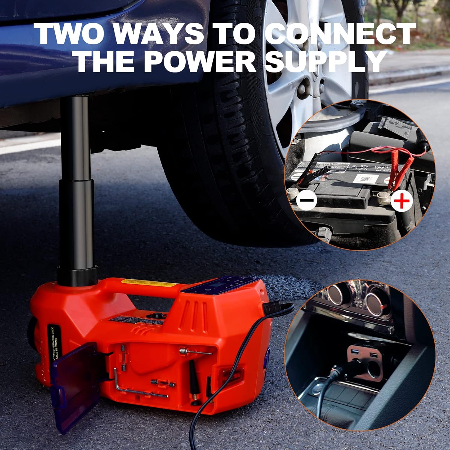 5 Ton Electric Car Hydraulic Jack with Touch Screen Z641753