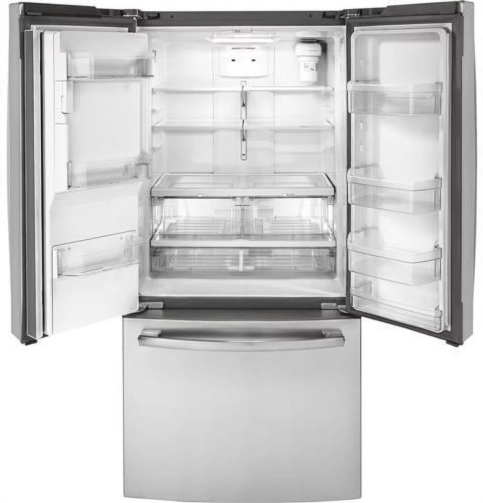 33" Counter Depth Side by Side Refrigerator with 17.5 cu. ft. T457