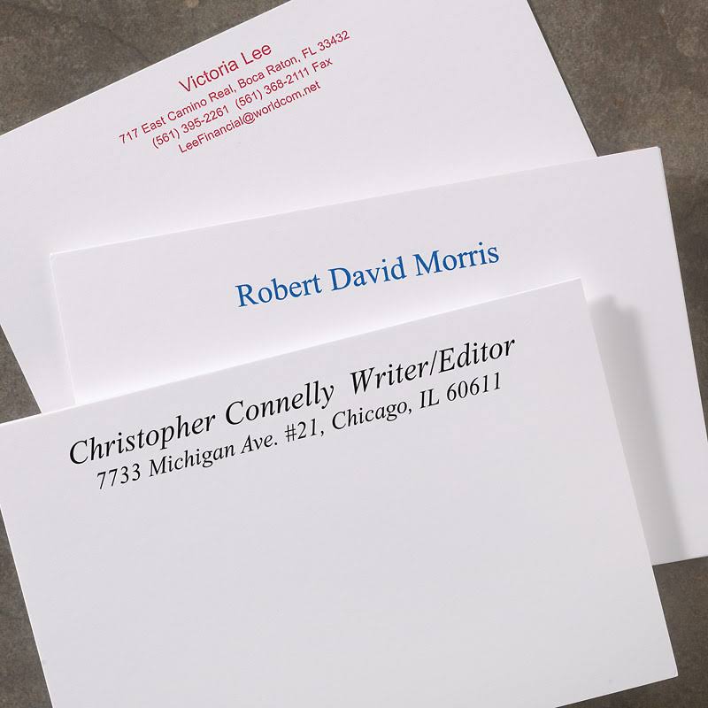 500 Personalized 4 x 6 Cards Q621510