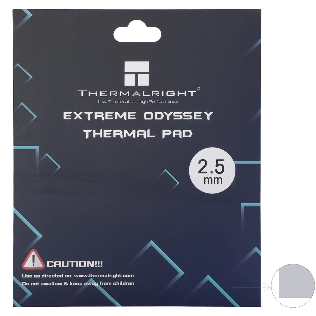 Thermal Pad 12.8 W/mK Non Conductive Silicone Pad Multi-Size (2.5mm) H945