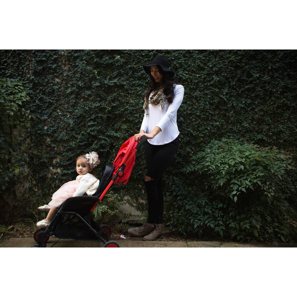 Compact Travel Stroller Toronto Red A110