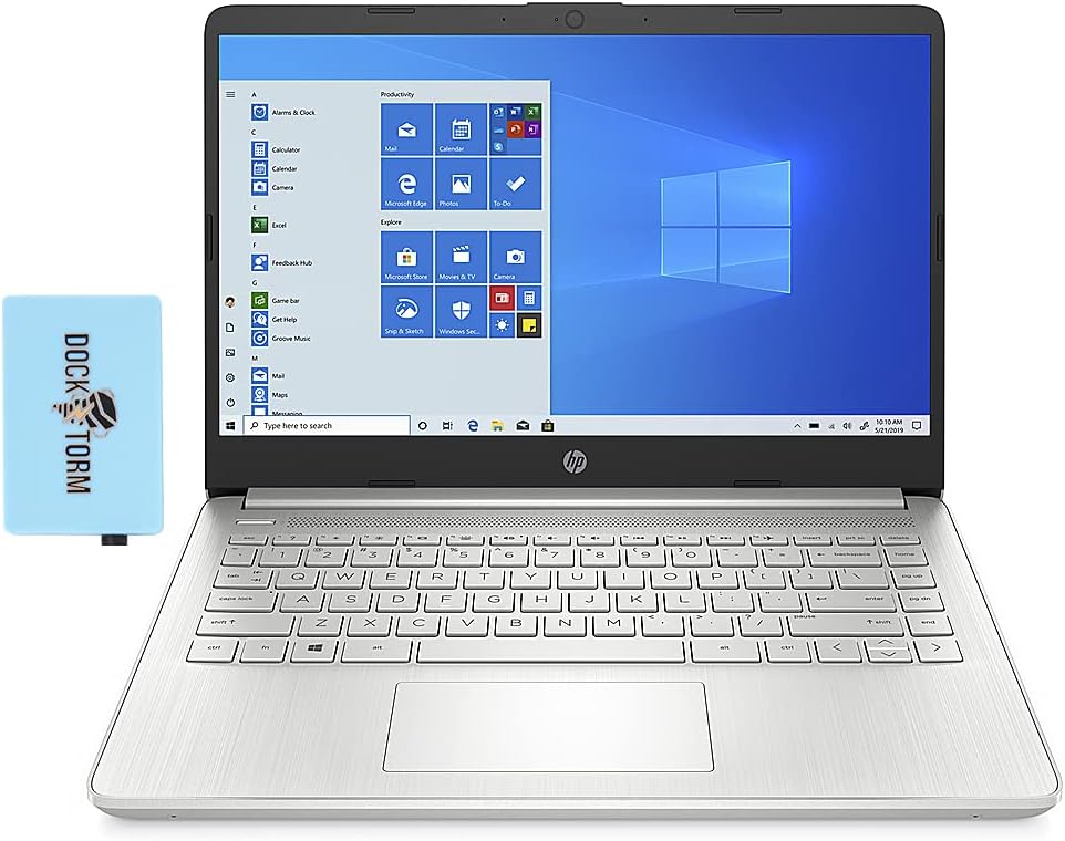 Ultra Slim 14.0In Full HD Laptop, AMD Ryzen 5 5500U, 8GB RAM, 256GB SSD F868