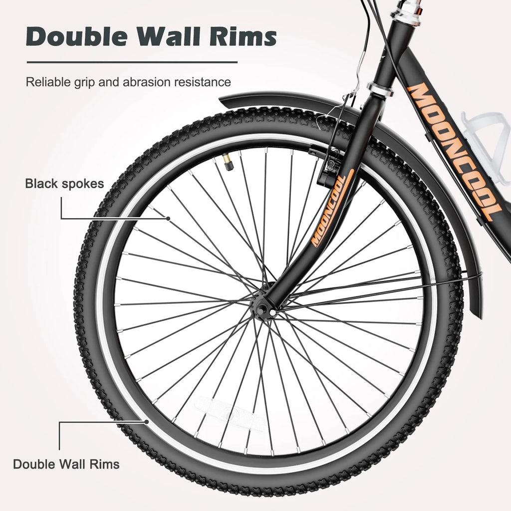 26" 7-Speed Tricycle with Basket U349189