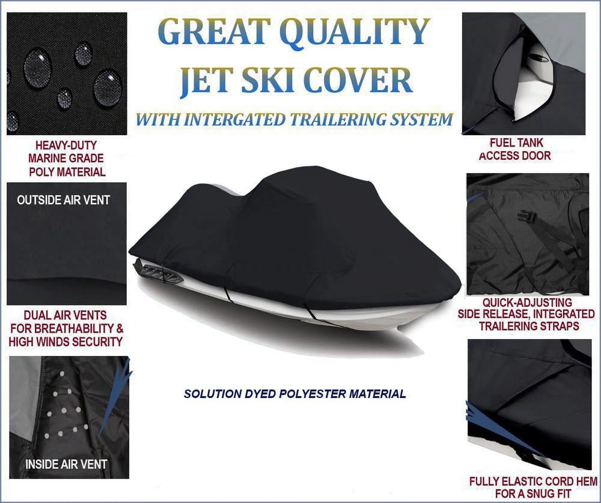 600D Jet Ski Cover S239