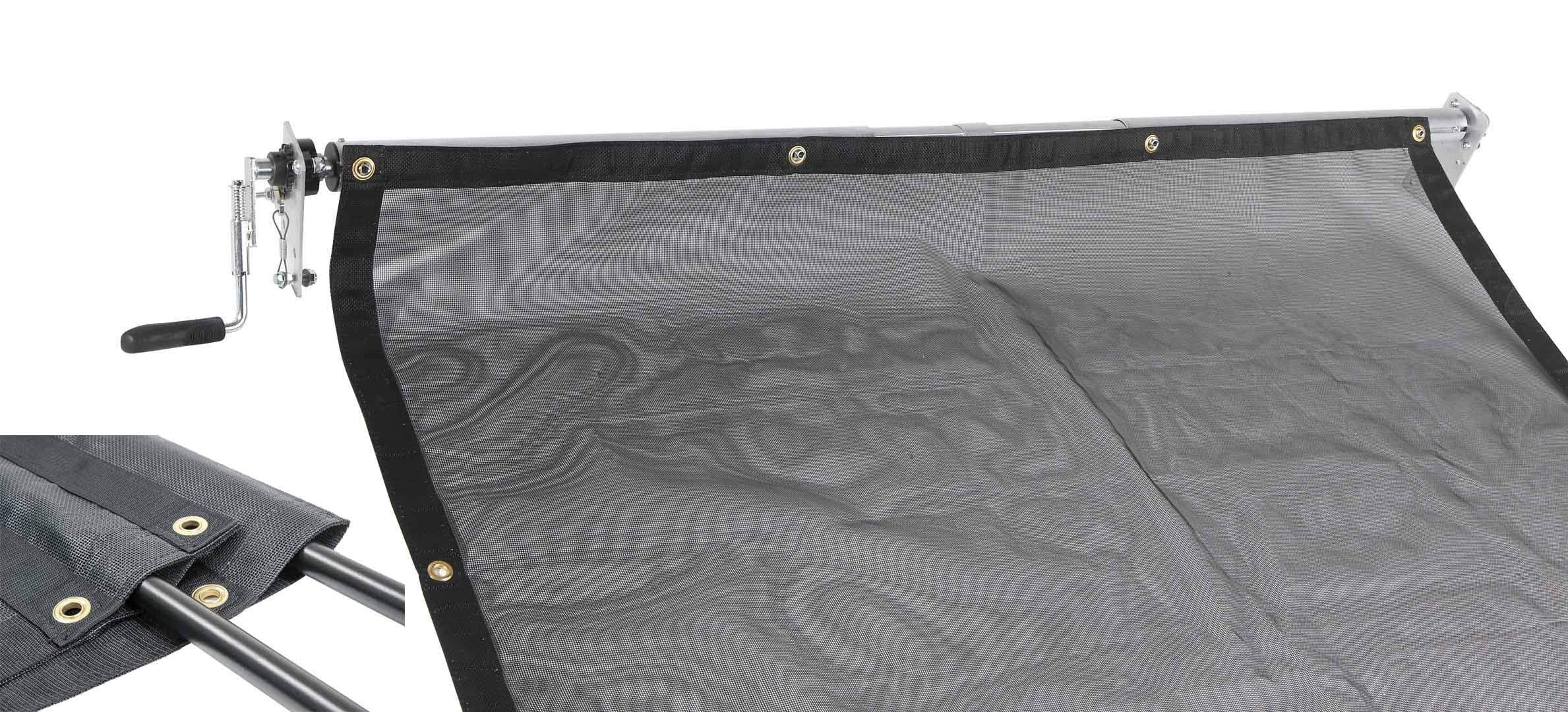 Dump Trailer PVC Mesh Tarp Kit L413