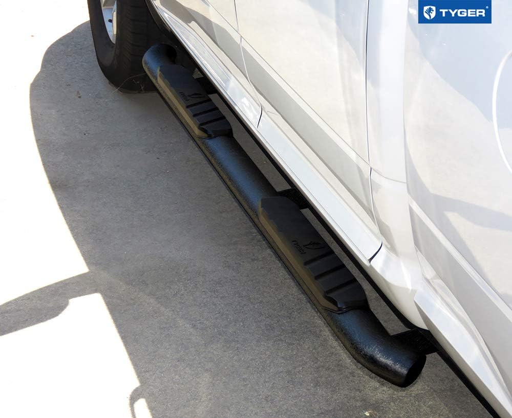 Textured Black Side Step Nerf Bars K8803