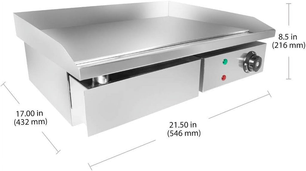 Nonstick Flat Top Griddle Grill 110V K691636