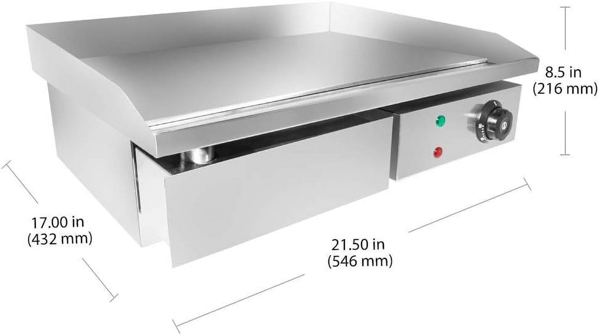 Nonstick Flat Top Griddle Grill 110V K691636