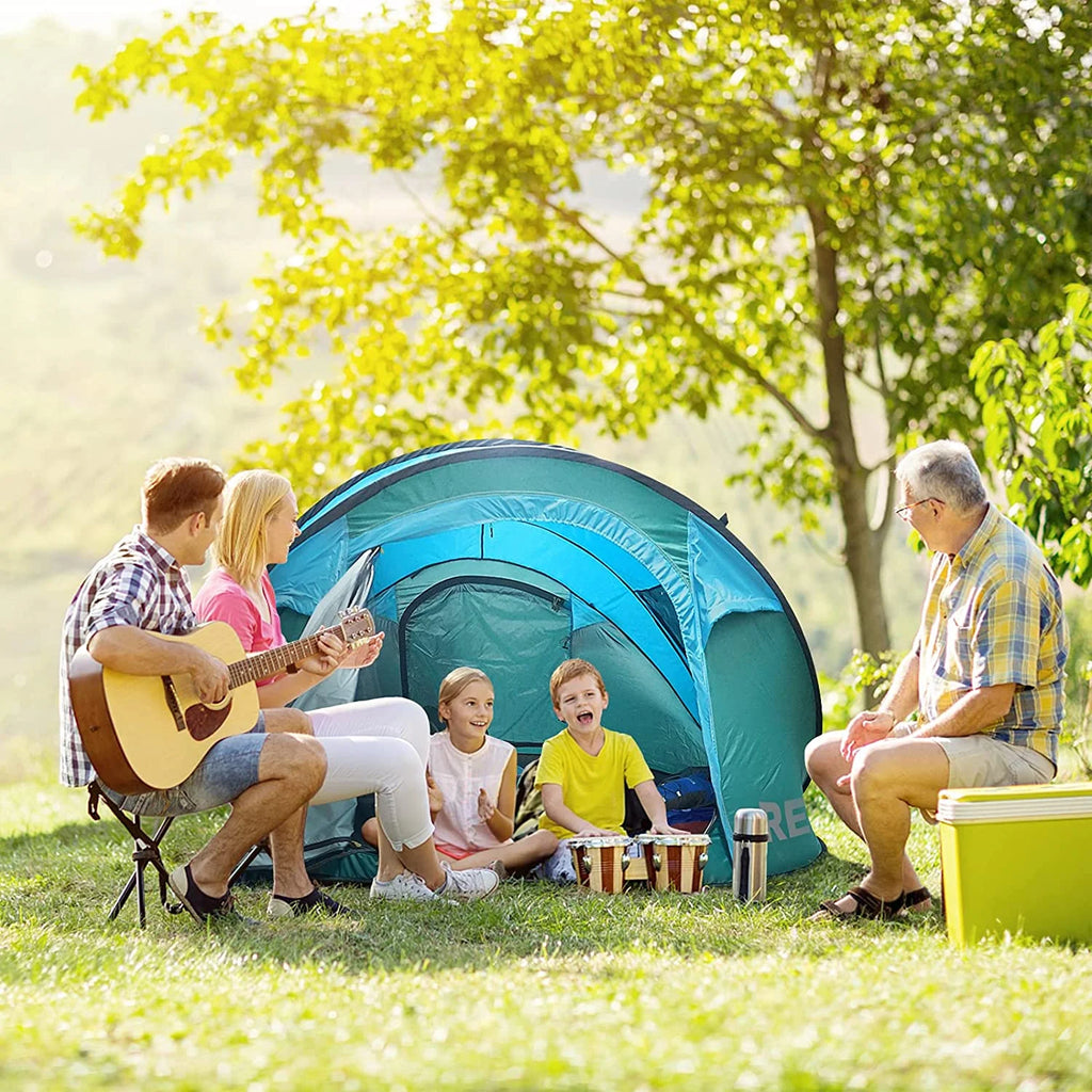 Blue Waterproof Pop Up Tent for Camping A771