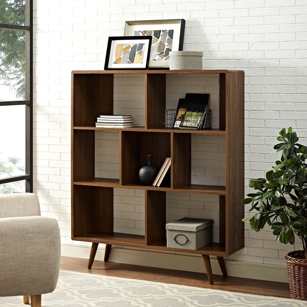 Walnut Wood Bookcase Y98872