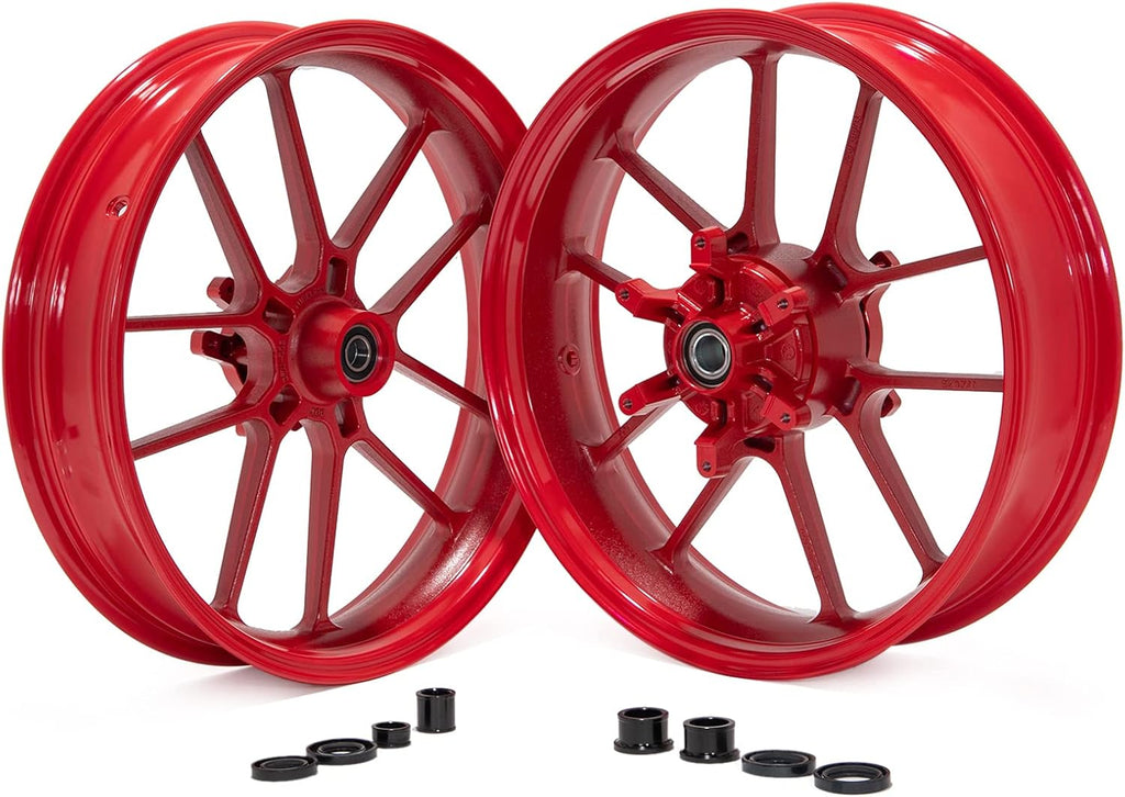 17'' Red Front Rear Wheel Rim J416363