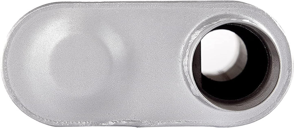 2.5 inch Inlet 2.5 inch Outlet Performance Exhaust Muffler Pack of 2 L9317