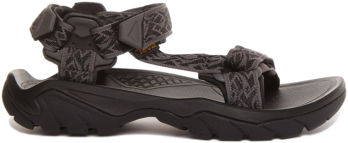Men's Terra Fi 5 Universal 11 Wavy Trail Black Sandals D975