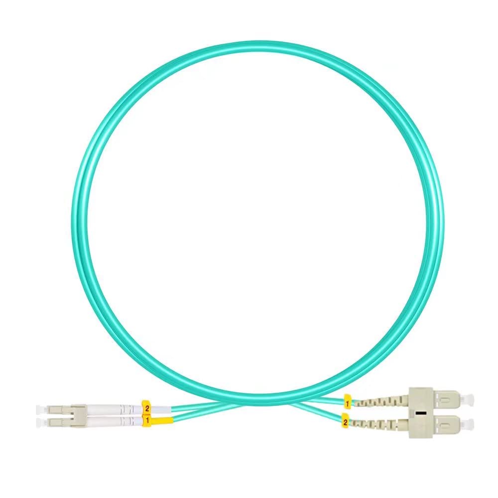 60m OM4 SC LC Duplex Fiber Patch Cable C18127