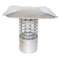 Stainless Steel Slip-In Round Cap E3365
