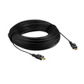 Video / audio cable kit, 328 ft, hybrid copper/fiber optic, active, plenum, 4K support M26820