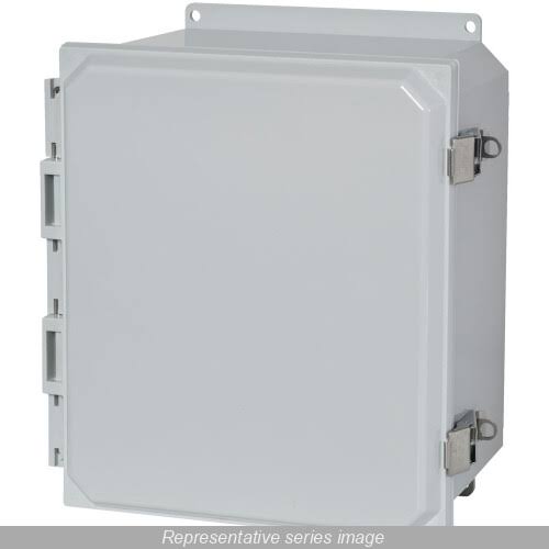 Polycarb 14x12x6 Latch Clear Case R59789