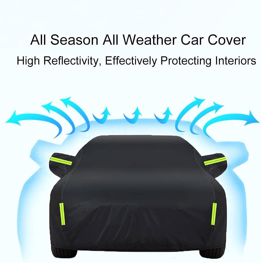 All Weather Waterproof Car Cover with Storage Bag M629
