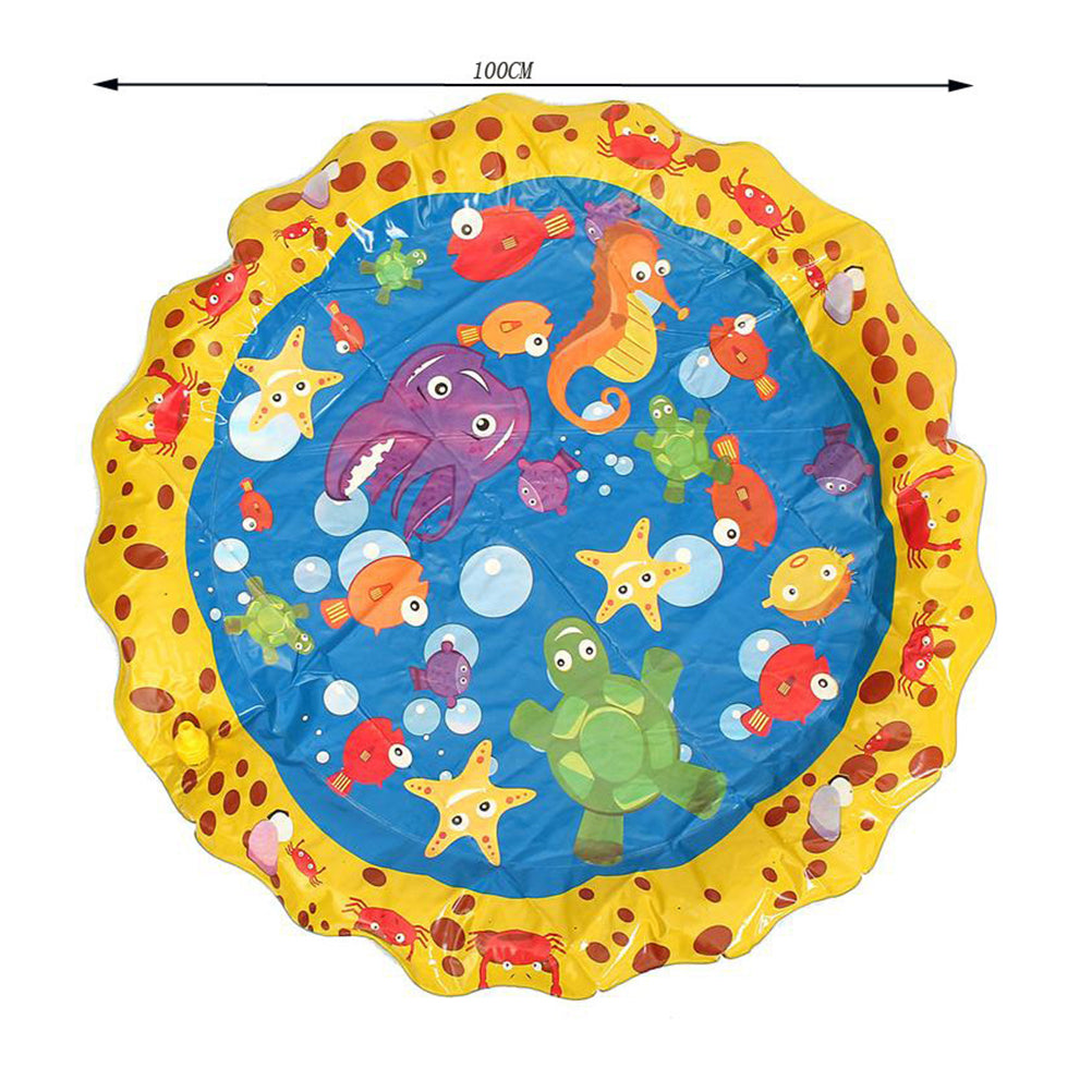Colorful PVC Water Play Mat Toy for Outdoor Pool Garden F731