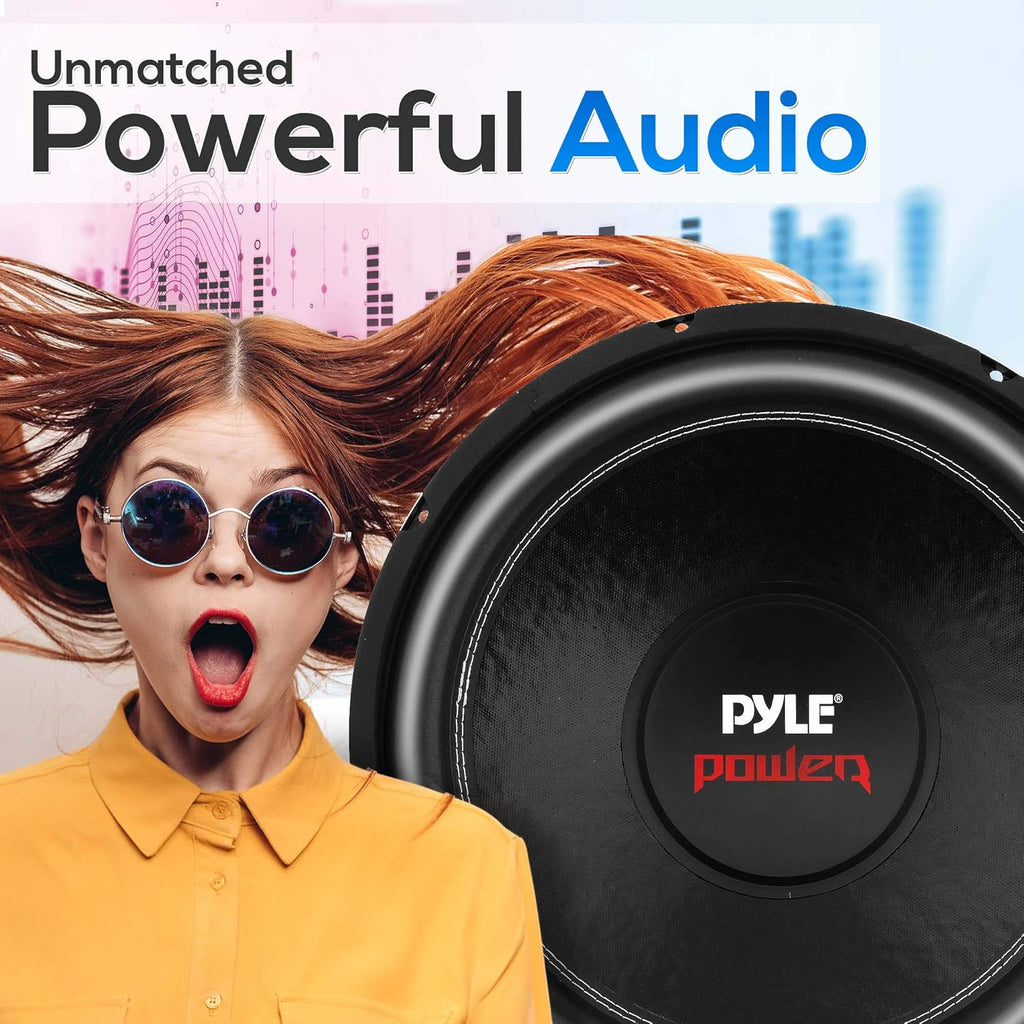 10" 1000 Watt 4 Ohm Car Subwoofer Speaker, Pack of 2 G247