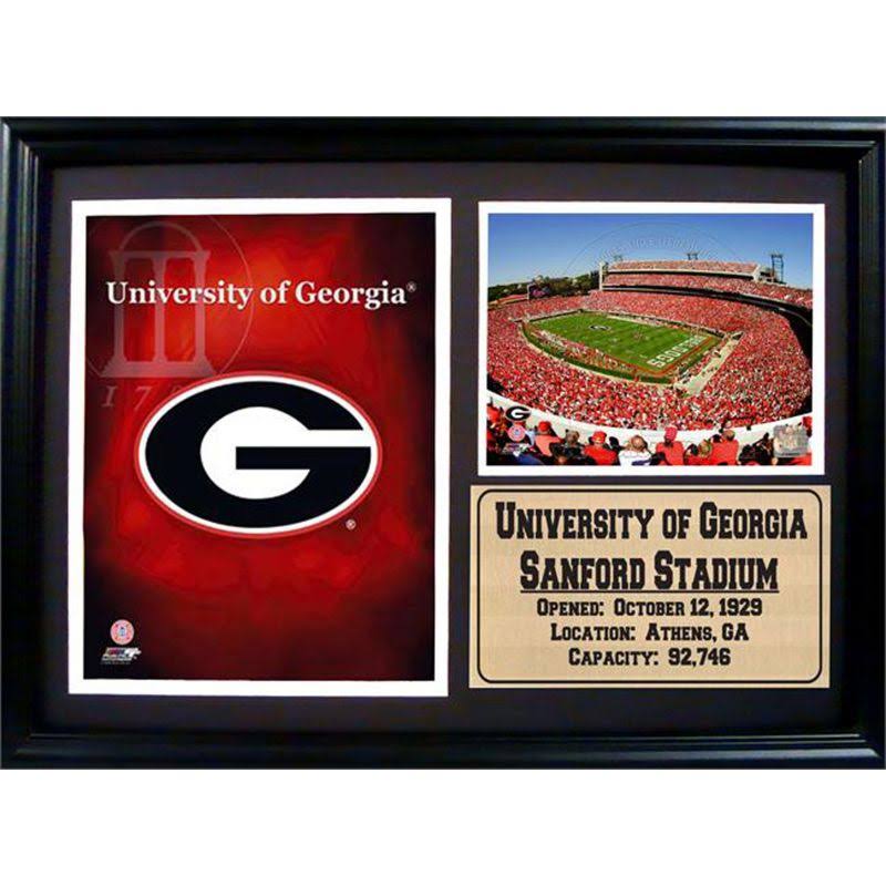 NCAA Georgia Photo Stat Frame U6780