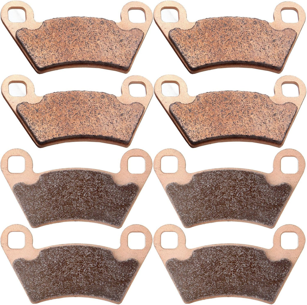 Brake Pads Front and Rear Sintered Replacement Kits Pack of 2 Y74542