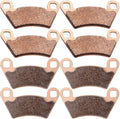 Brake Pads Front and Rear Sintered Replacement Kits Pack of 2 Y74542