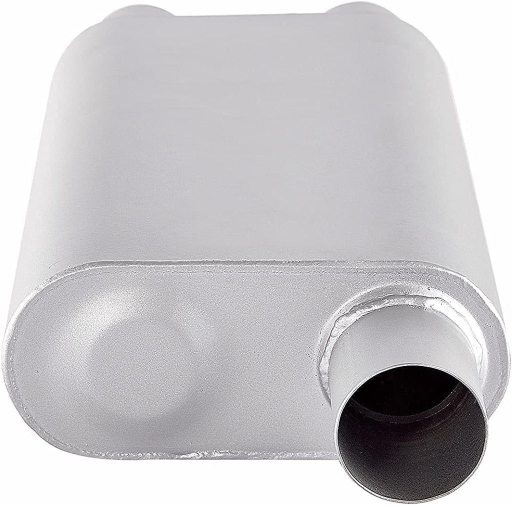2.5 inch Inlet 2.5 inch Outlet Performance Exhaust Muffler Pack of 2 L9317