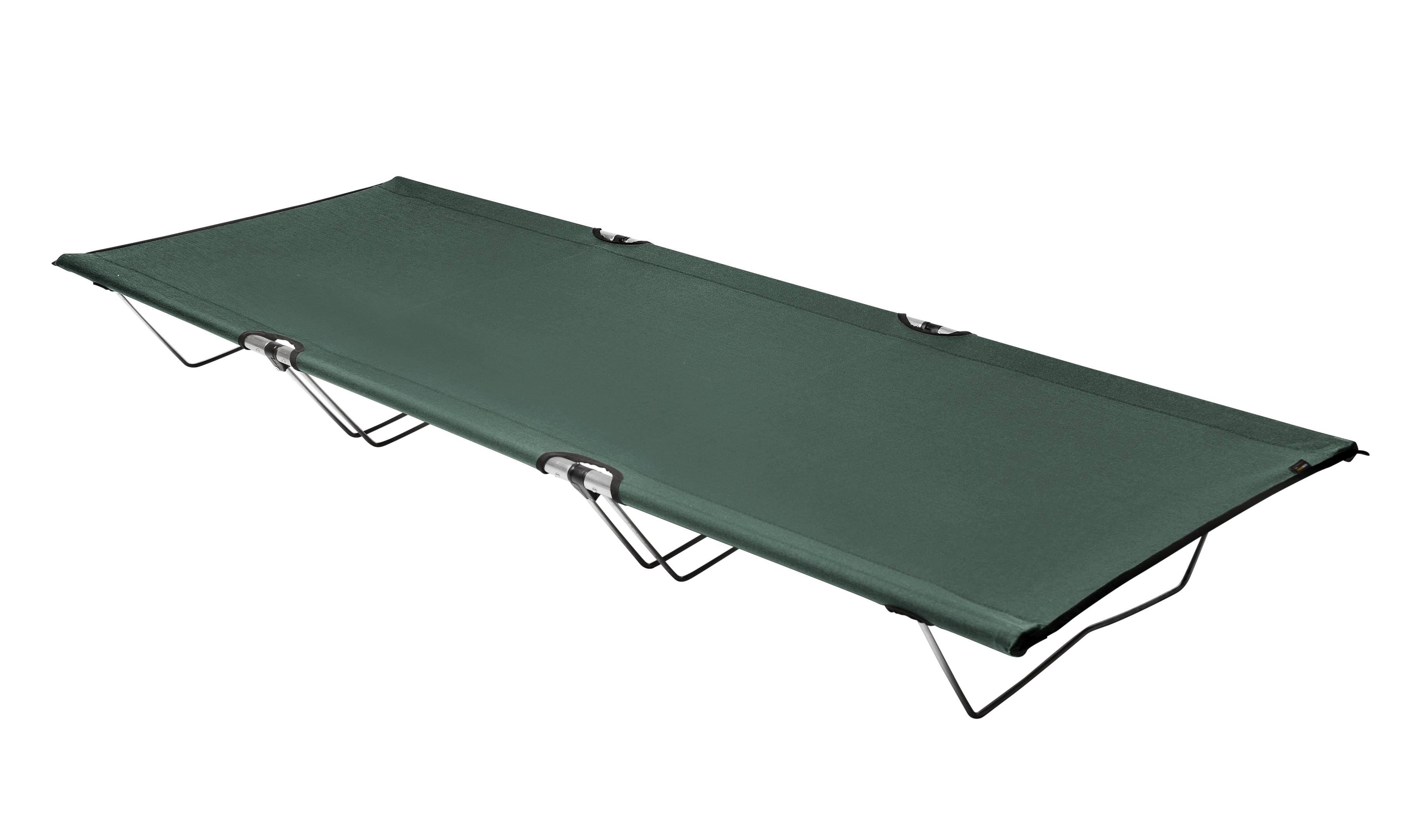 Forest Green Camping Cot with Carrying Bag G2406